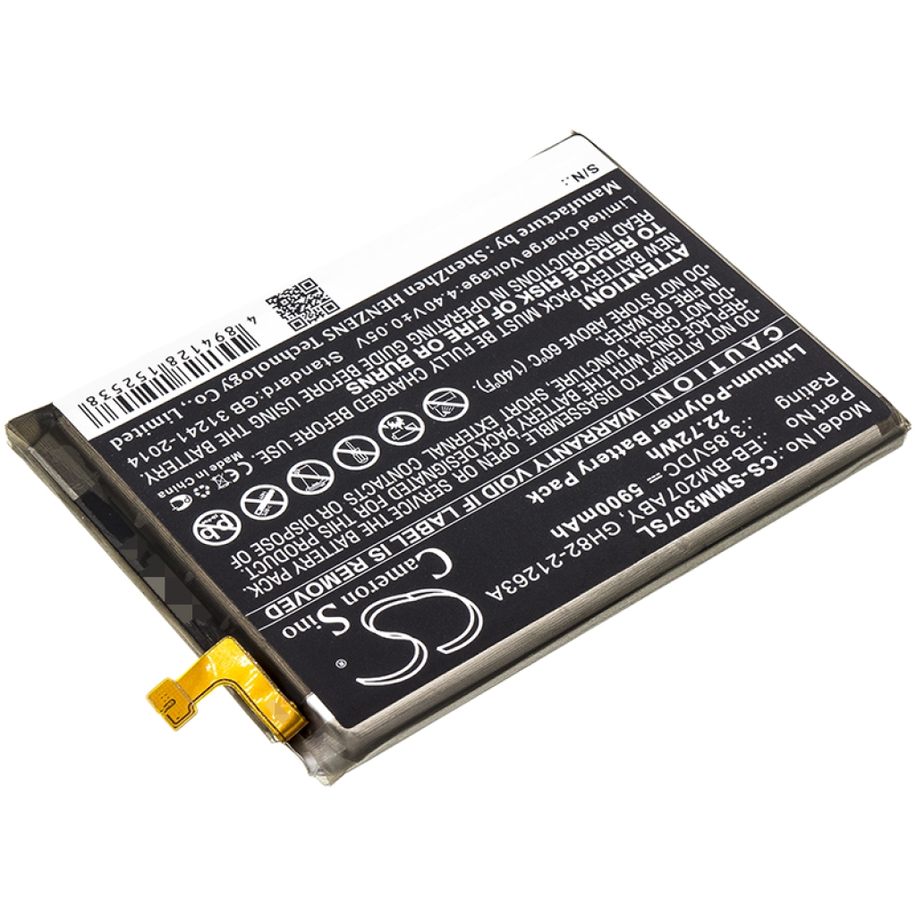 Batterier till mobiltelefoner Samsung CS-SMM307SL