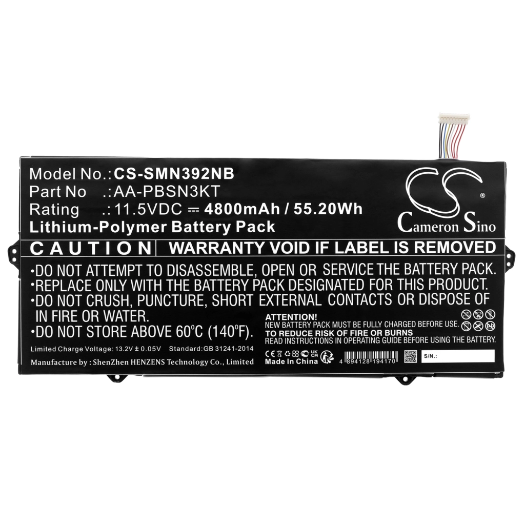 Batterier till bärbara datorer Samsung NP930MBE