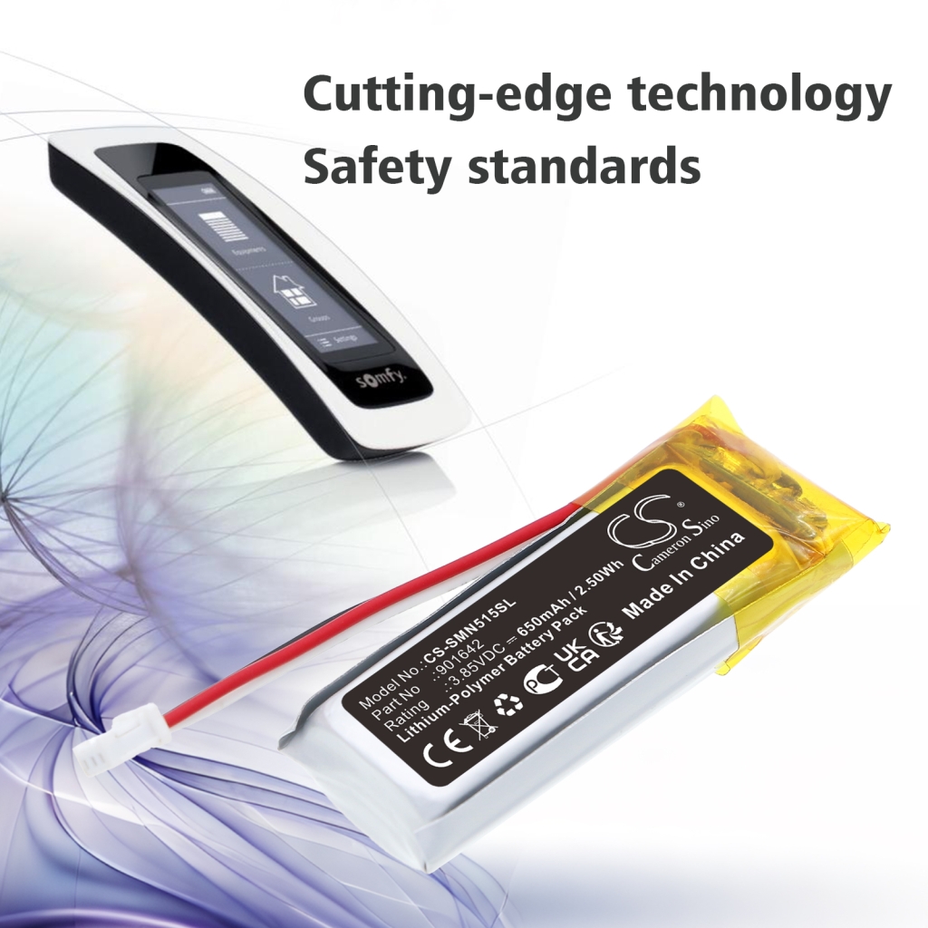 Batterier för smarta hem Somfy CS-SMN515SL