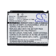 Kompatibel batteribyte för Samsung AB503442BABSTD,AB503442CA
