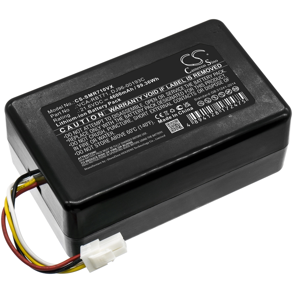 Batterier till dammsugare Samsung CS-SMR710VX
