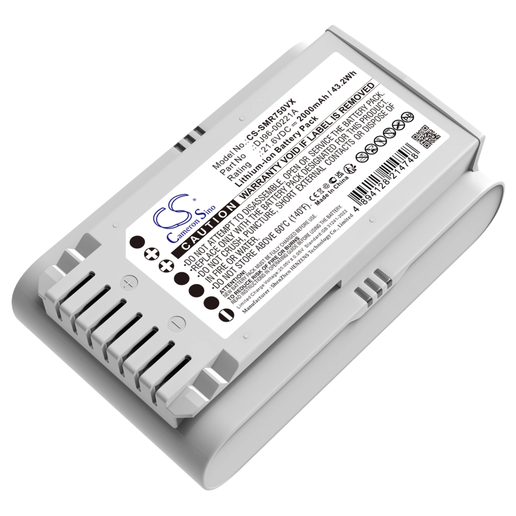 Batterier till dammsugare Samsung Jet 70