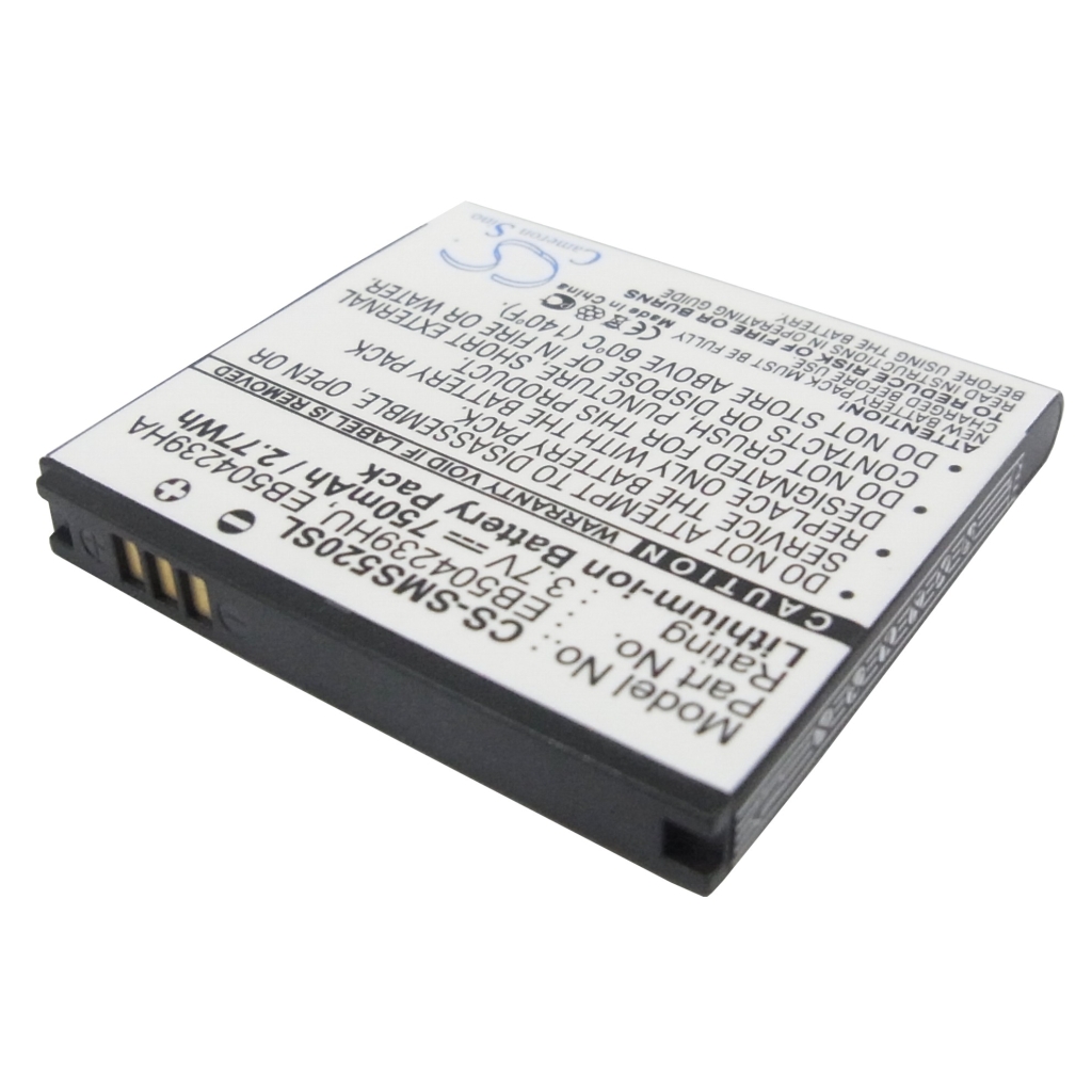 Batterier till mobiltelefoner Samsung CS-SMS520SL