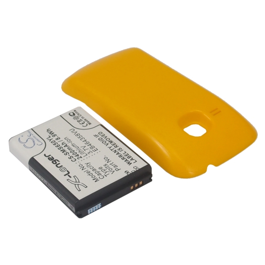 Batterier till mobiltelefoner Samsung CS-SMS650YL
