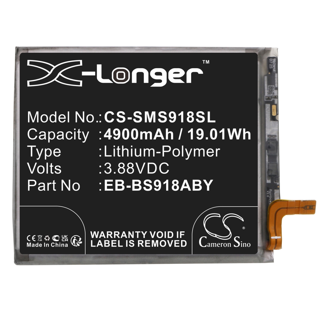 Batterier till mobiltelefoner Samsung CS-SMS918SL