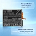 Batterier kompatibel med Samsung Galaxy S26 Plus S26+ CS-SMS947SL
