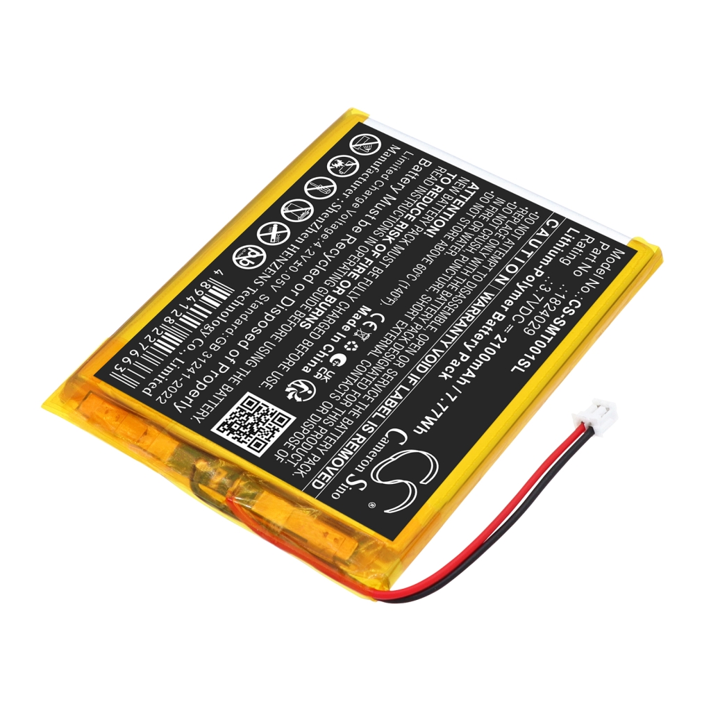 Batteri kompatibel med Somfy CS-SMT001SL