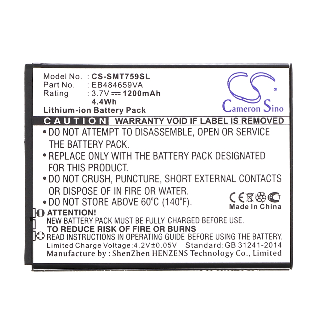 Battery Replaces EB484659VA