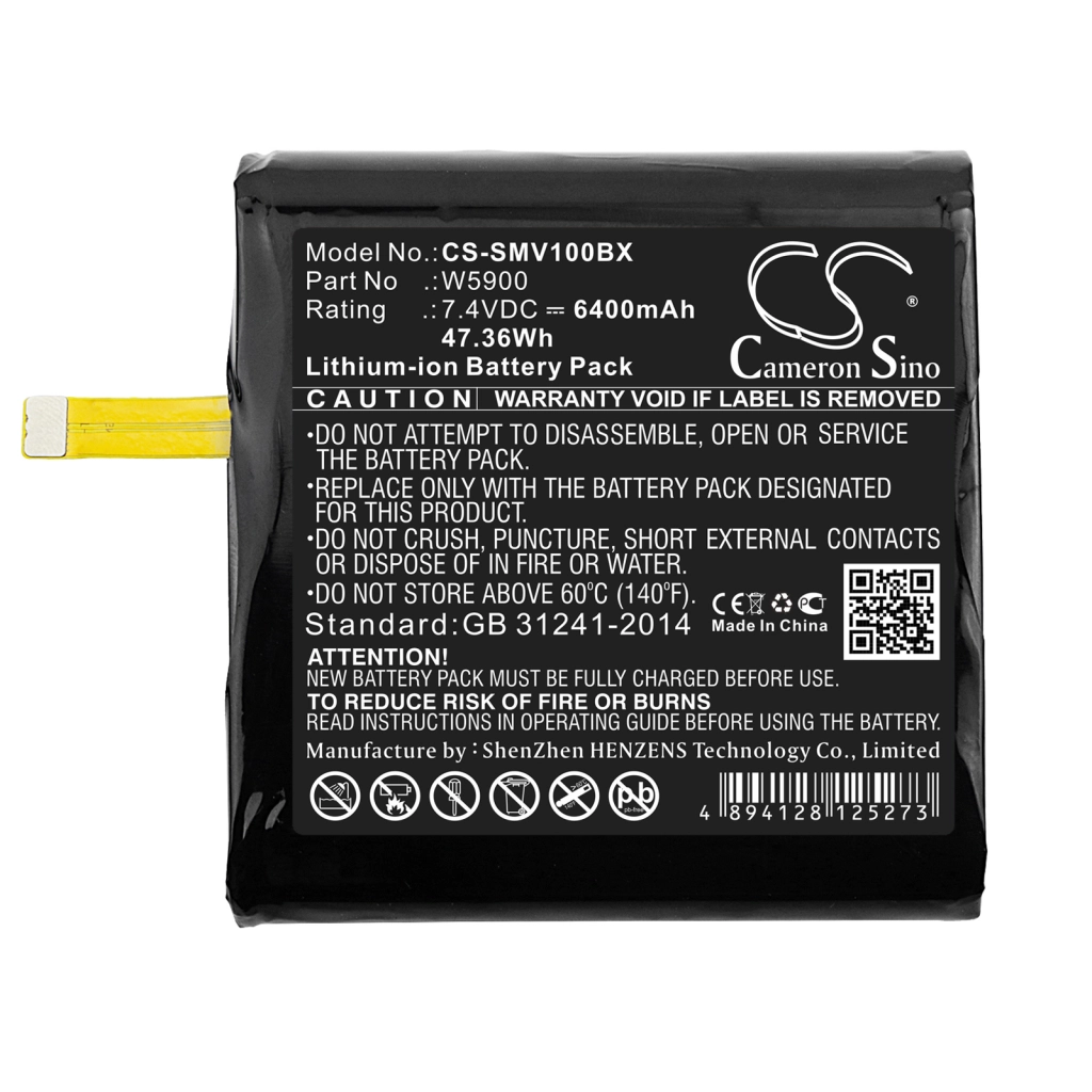 Batterier Ersätter W5600