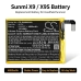 Batteri kompatibel med Sunmi CS-SMX990SL