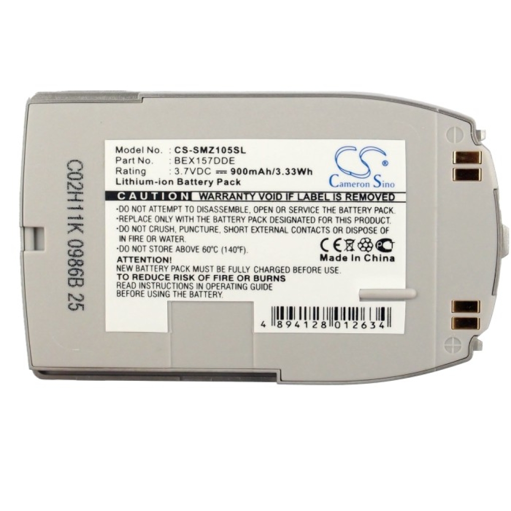 Batteri kompatibel med Samsung CS-SMZ105SL