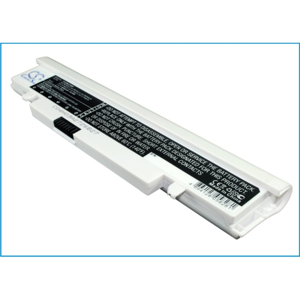 Cameron Sino CS-SNC210NP vitt batteri Samsung N210/N220, vinklad sidovy