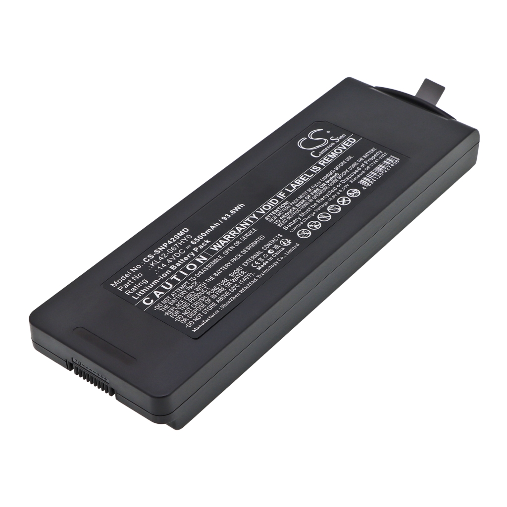 Batteri kompatibel med Sonoscape CS-SNP420MD