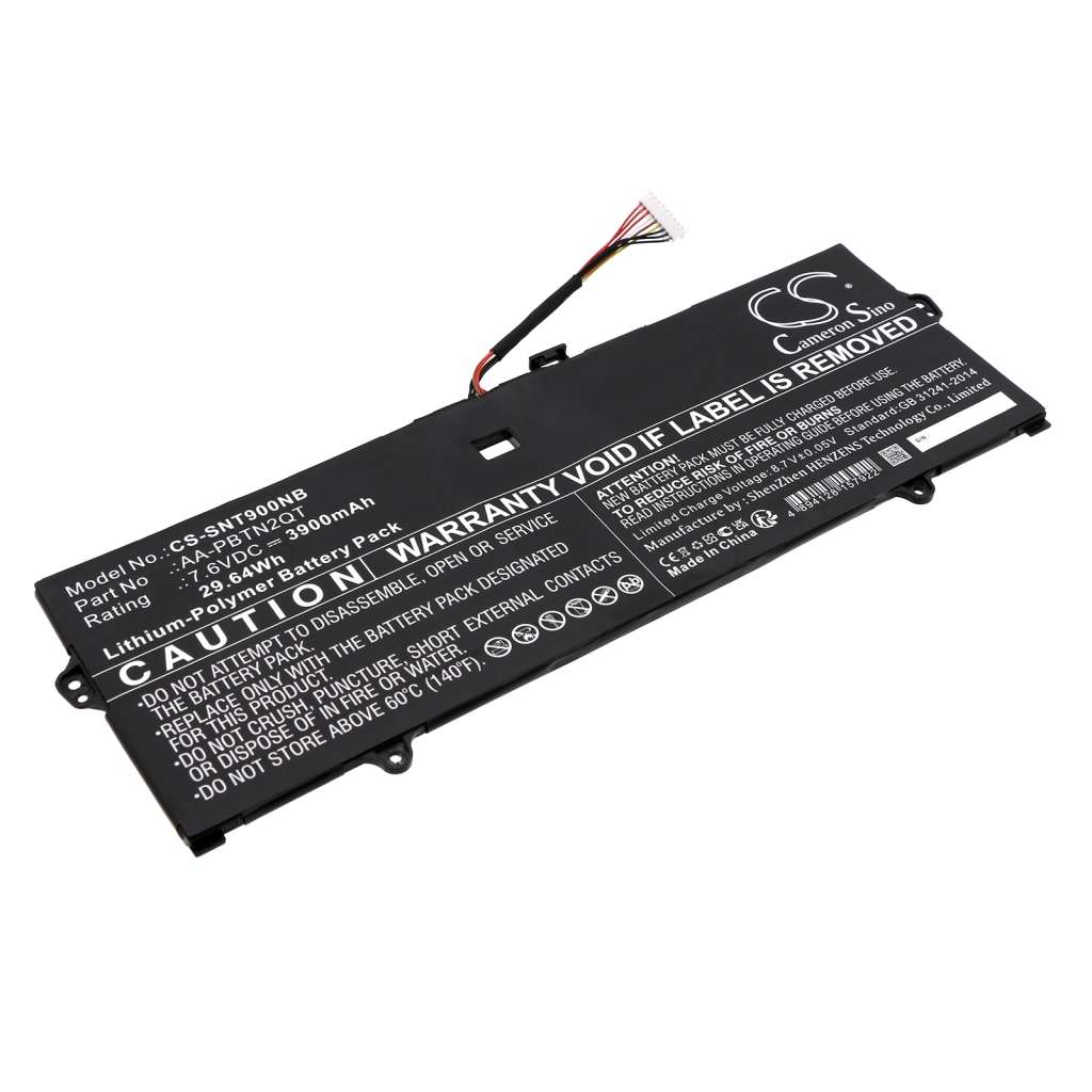Batterier till bärbara datorer Samsung CS-SNT900NB