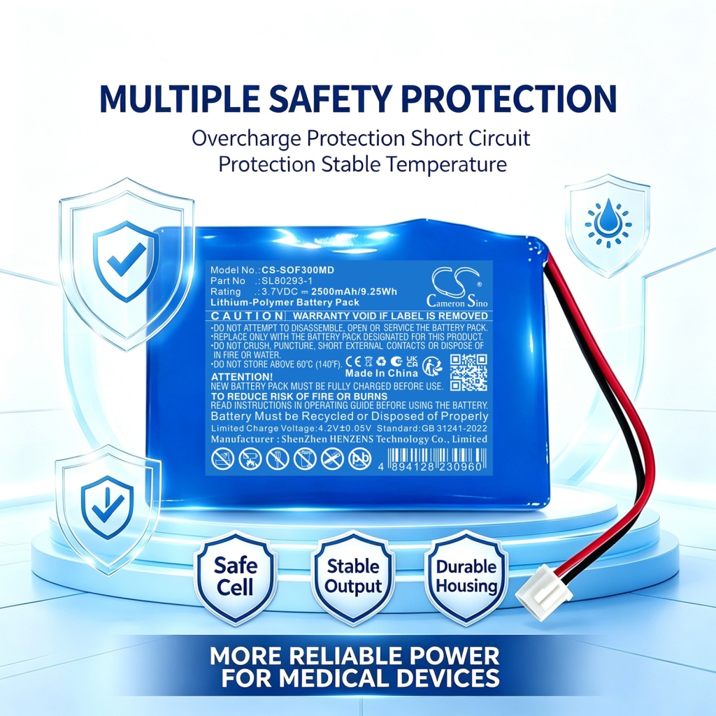 Batteri kompatibel med Osen CS-SOF300MD