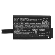Kompatibel batteribyte för Spacelabs 146-0127-00,146-0130-00,B12023,DR202I,OM11568