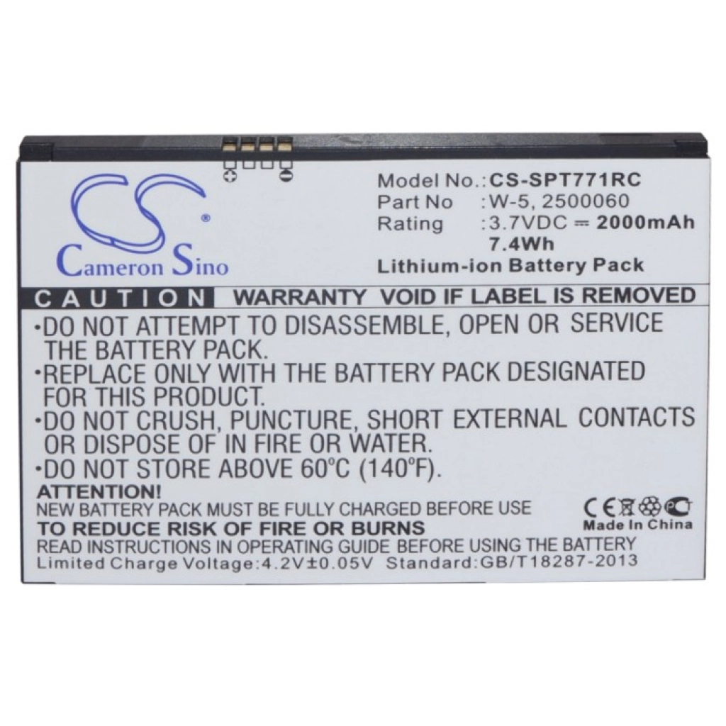 Batterier Ersätter 2500060