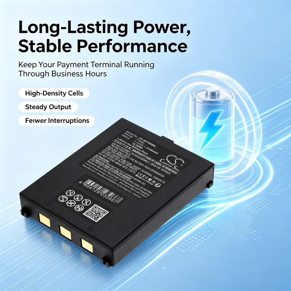 Batterier kompatibel med Spectra T1000 T1000 CS-SPT800BL