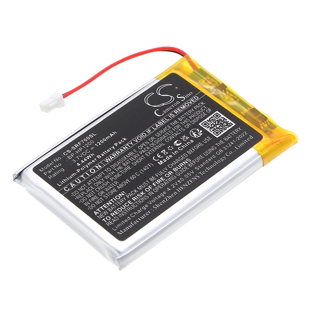 Wireless Headset Battery Sony CS-SRF700SL