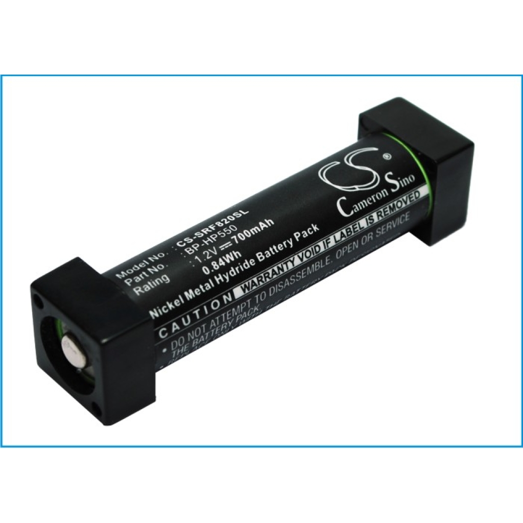Batterier för trådlösa hörlurar och headsets Sony CS-SRF820SL