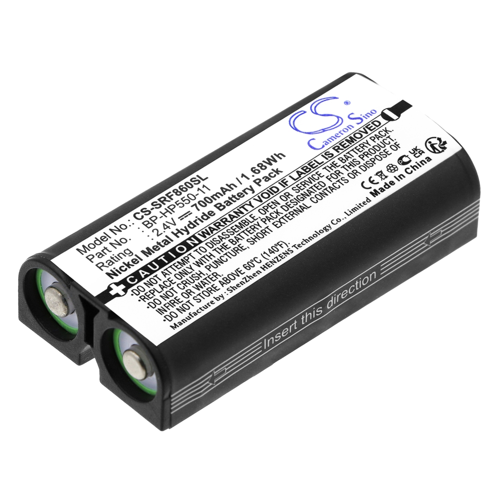 Batterier för trådlösa hörlurar och headsets Sony CS-SRF860SL