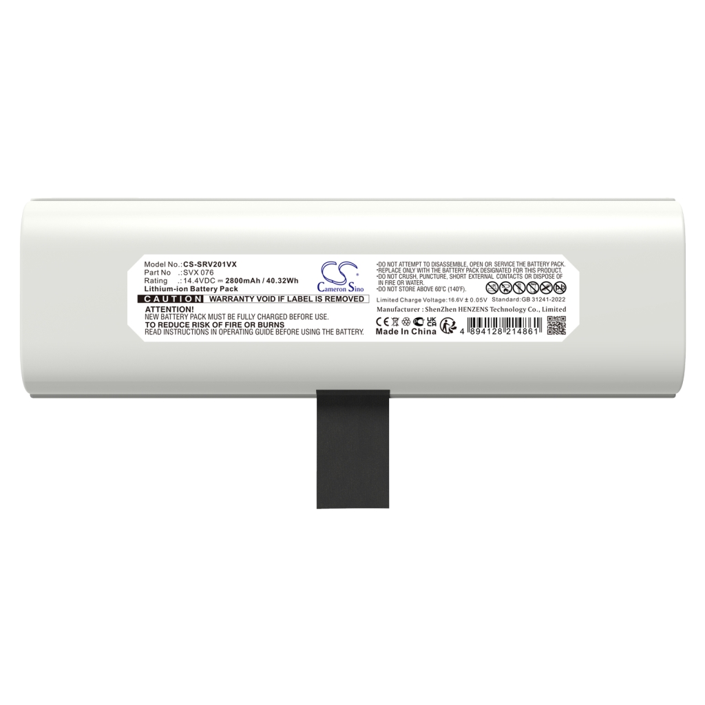 Batterier till dammsugare Sencor CS-SRV201VX