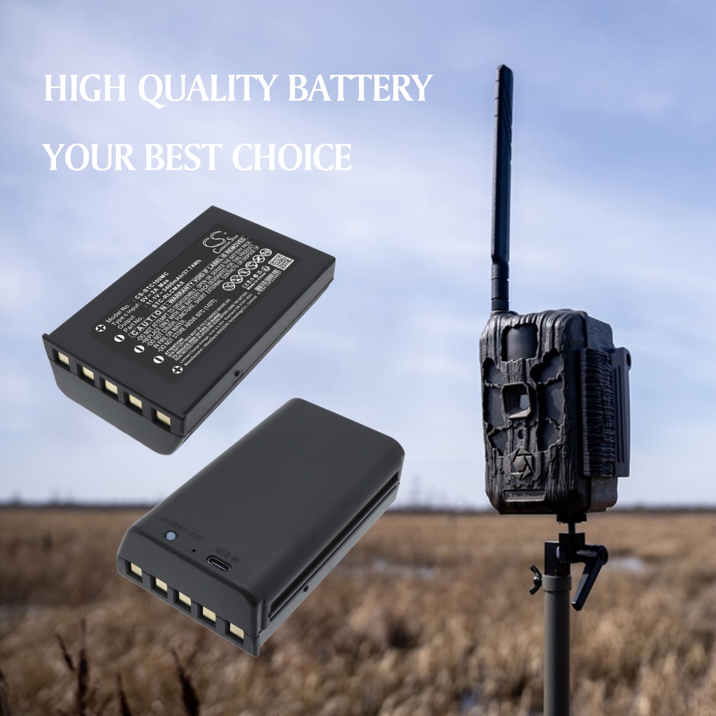Batteries for sports equipment Stealth cam Deceptor Max