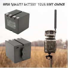Kompatibel batteribyte för Stealth Cam EM10