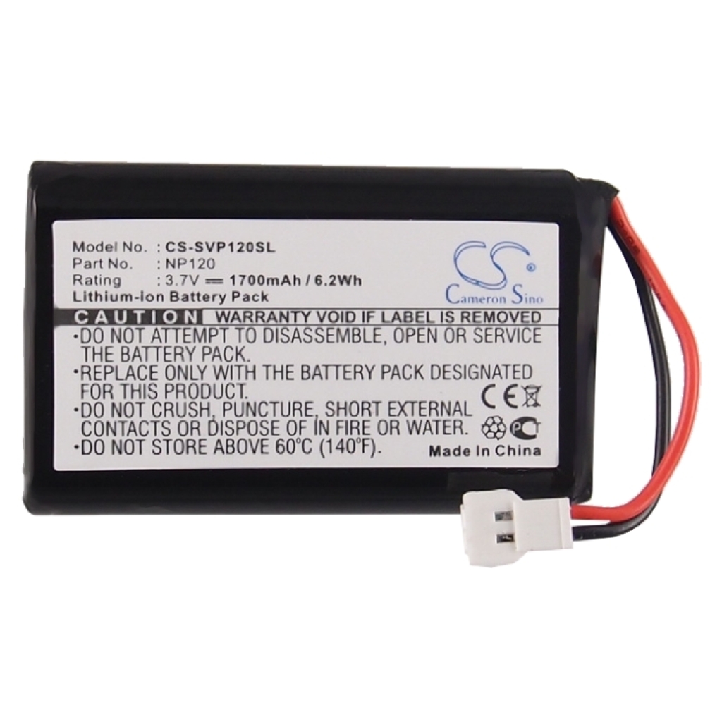 Compatible battery replacement for Seecode NP120