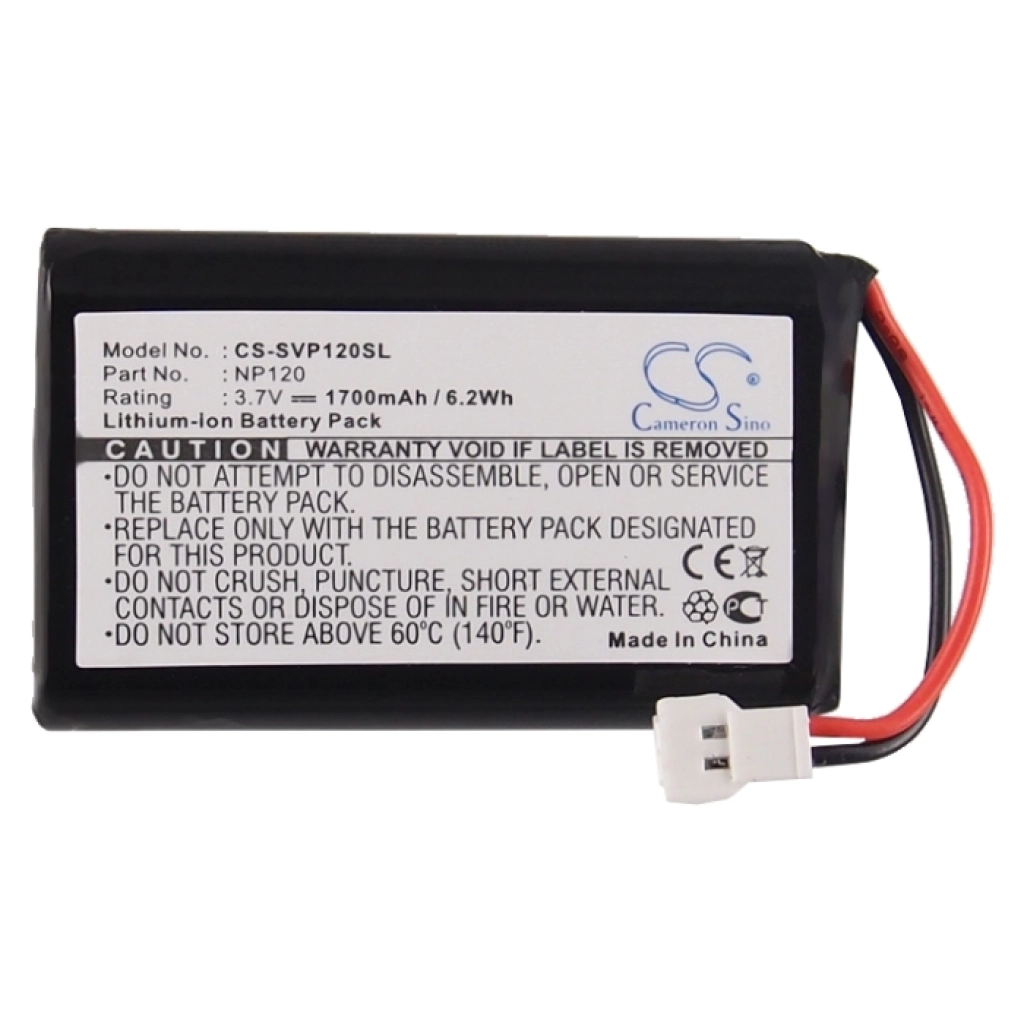 Compatible battery replacement for Seecode NP120