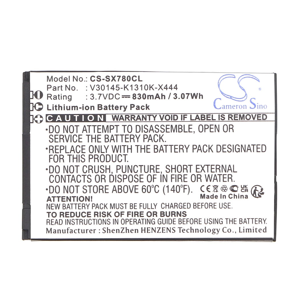 Batterier Ersätter 4250366817255