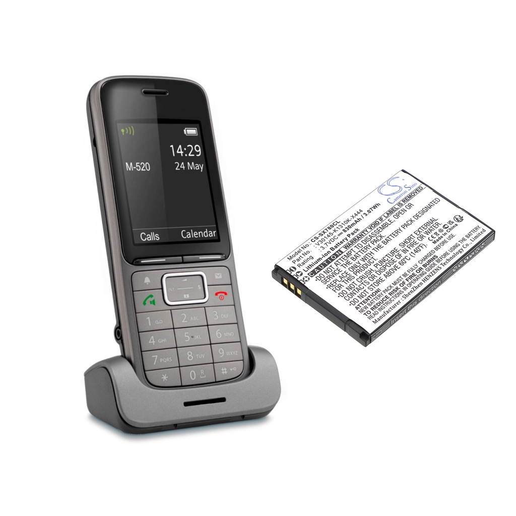 Batterier till trådlösa telefoner Siemens OpenScape SL5 professional