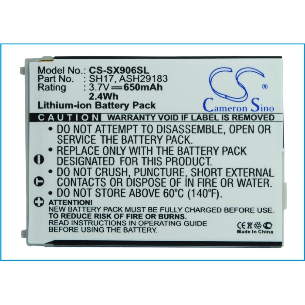 Batterier Ersätter SH17
