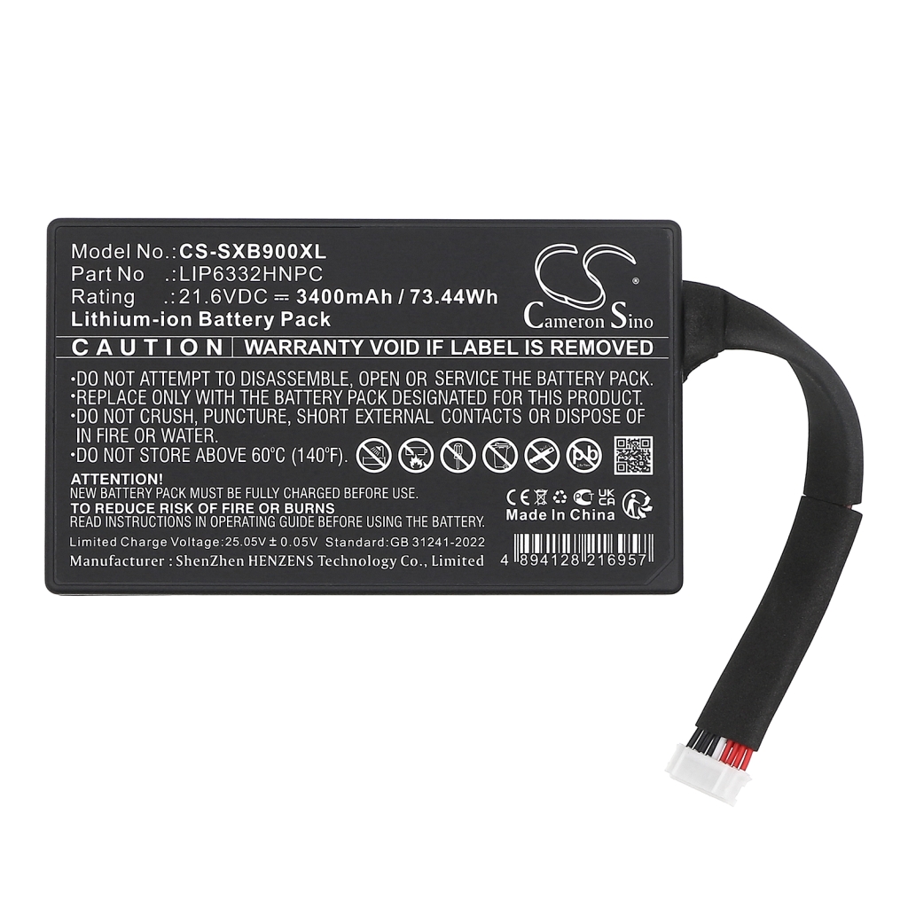 Batterier Ersätter LIP6332HNPC