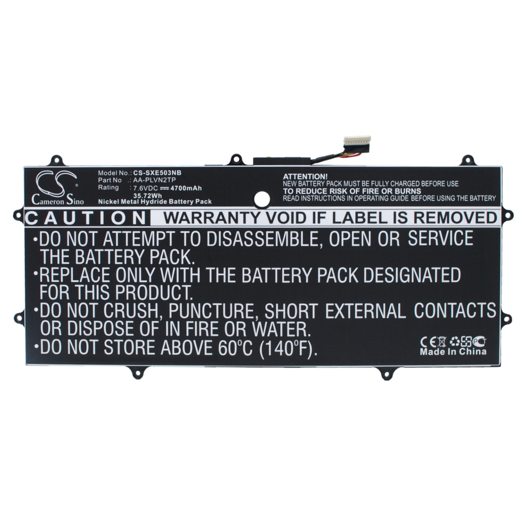 Batterier till bärbara datorer Samsung CS-SXE503NB