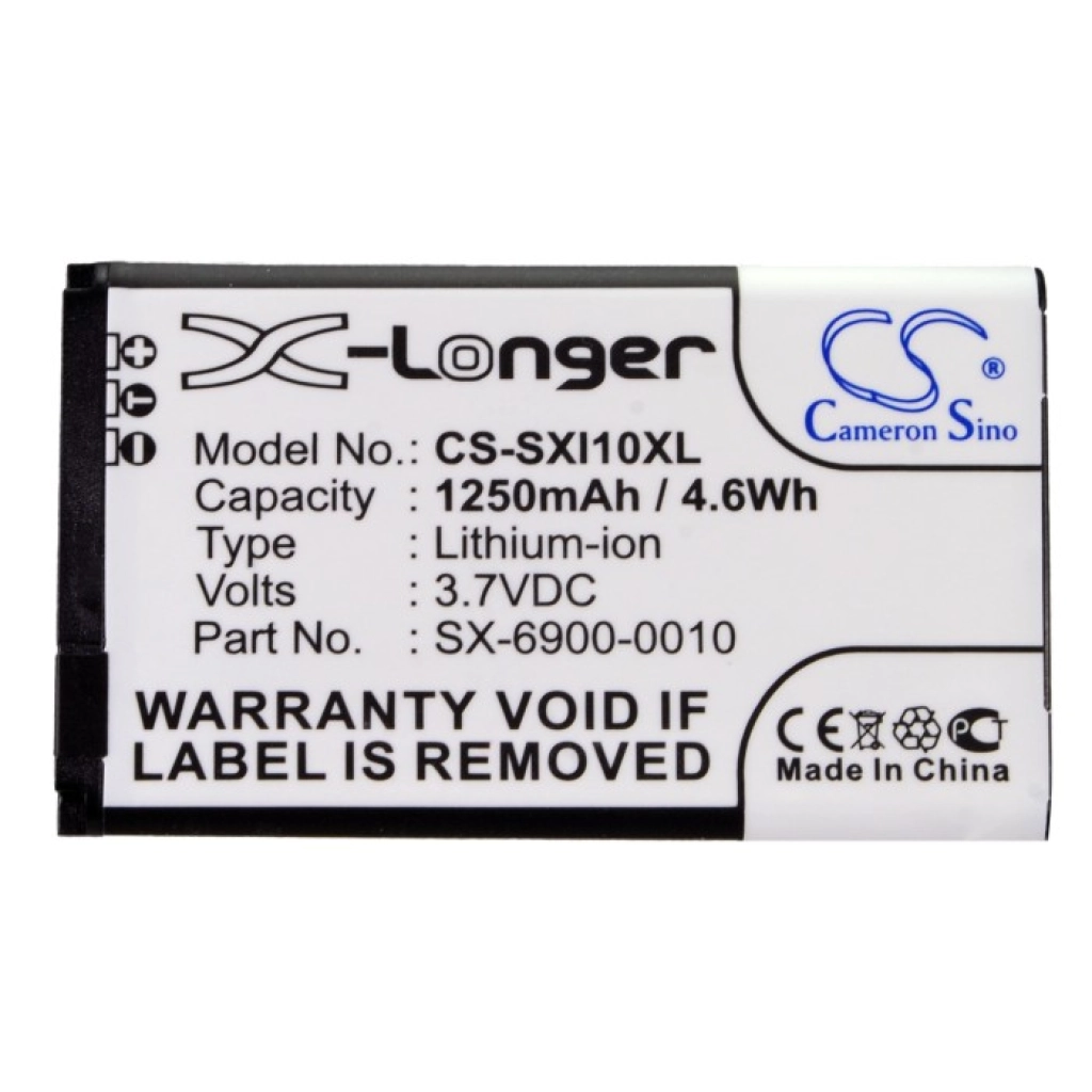 Batterier till digitalradioapparater Sirius XM Lynx