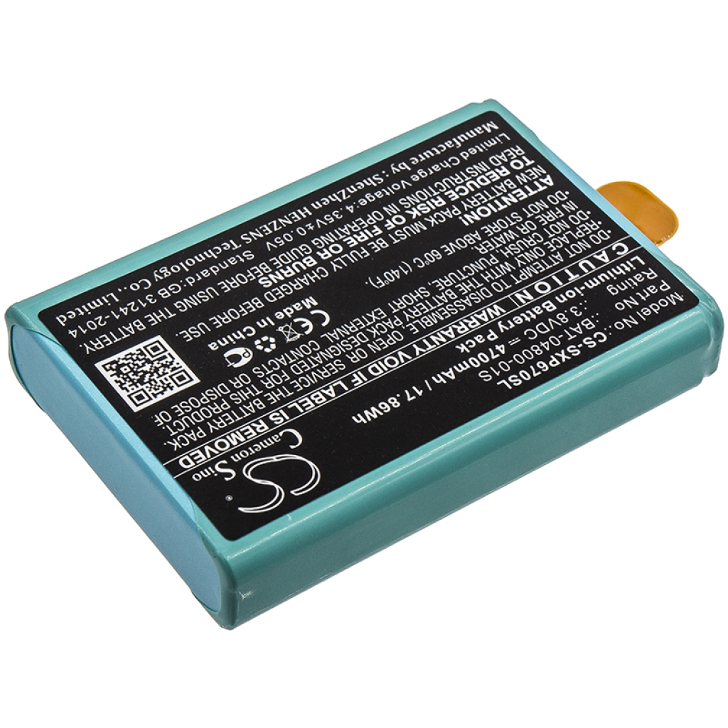 Battery Replaces BAT-04800-01S