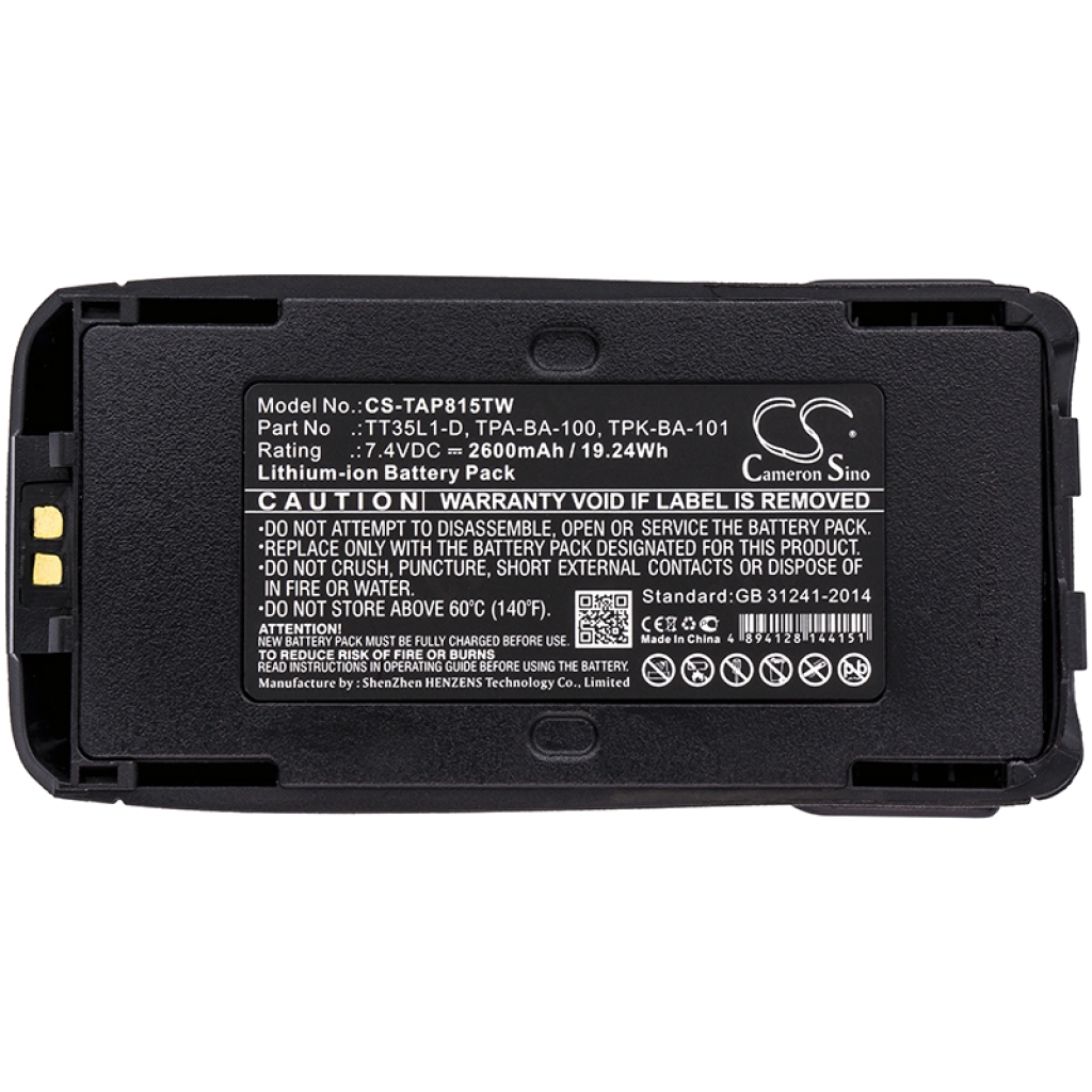 Battery Replaces TPA-BA-100