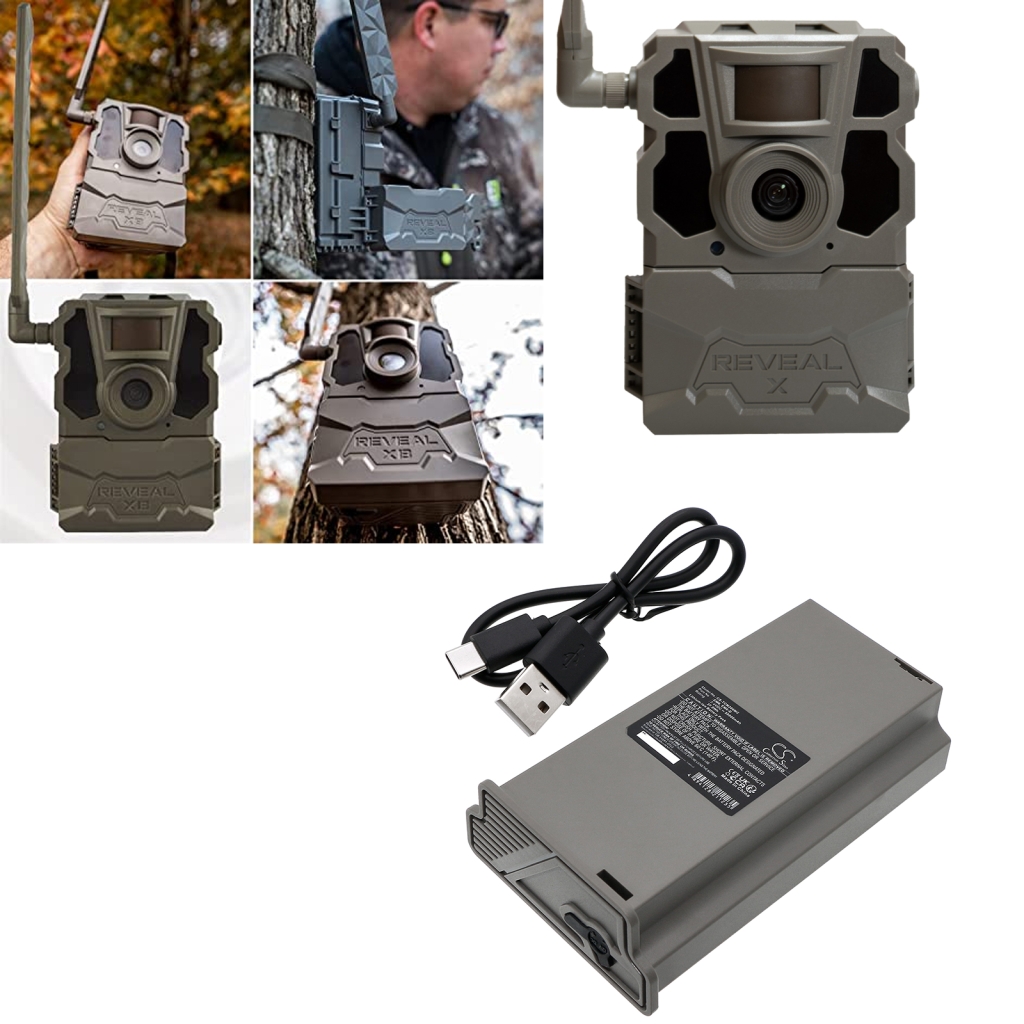 Batterier för sportutrustning Tactacam CS-TCM200MC