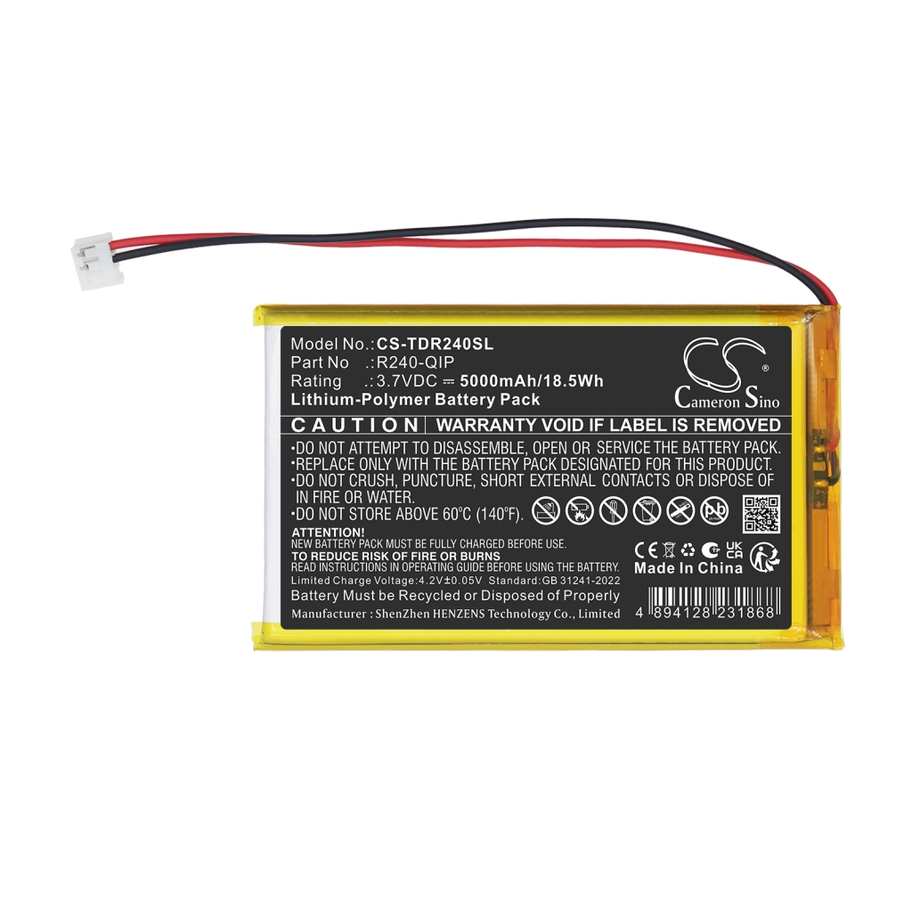 Batteries compatible with Trend-Networks FiberMASTER OTDR CS-TDR240SL