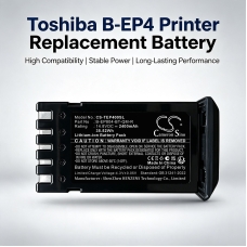 Compatible battery replacement for TEC B-EP804-BT-QM-R