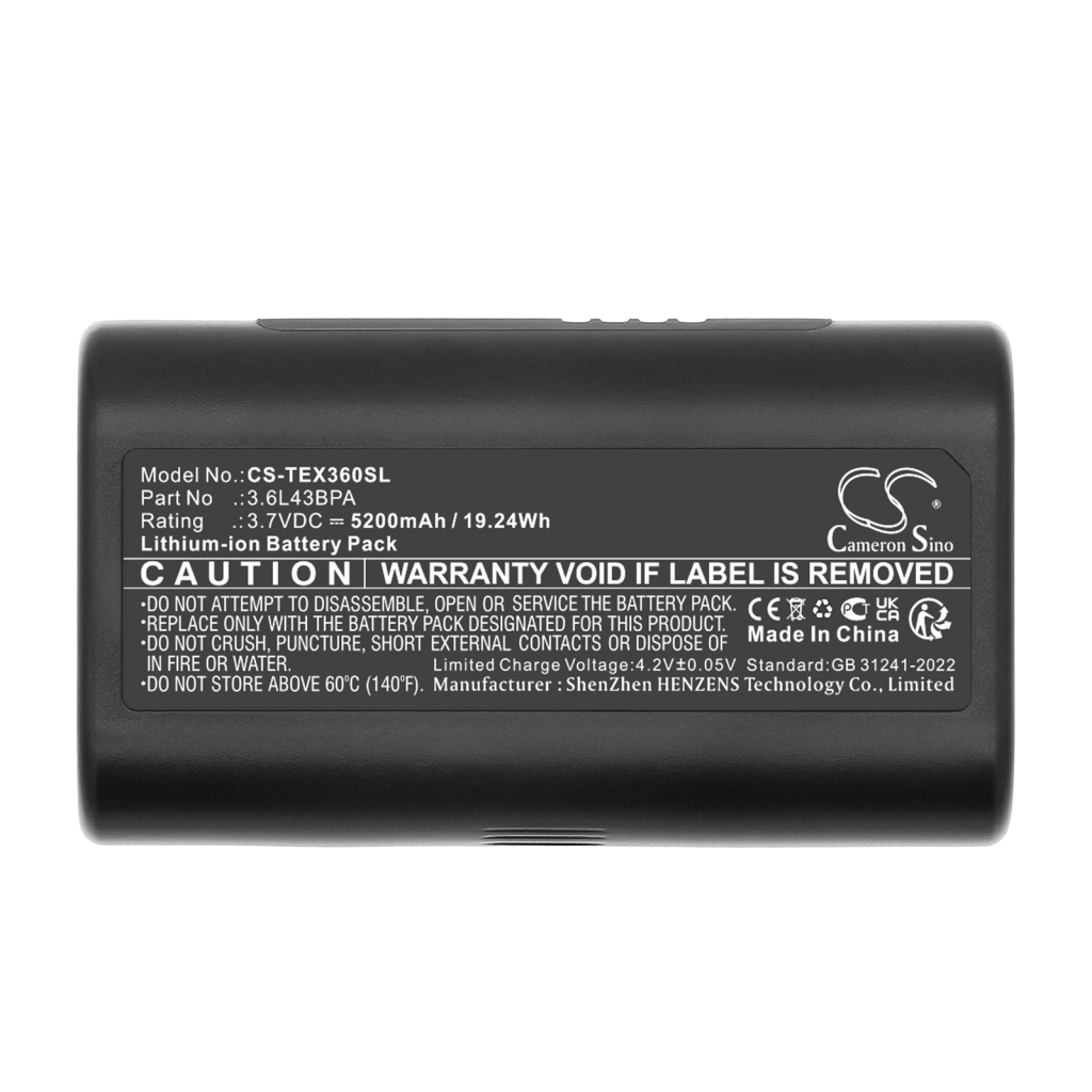 Battery Replaces 3.6L43BPA