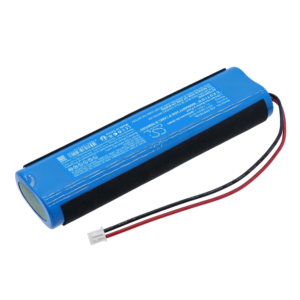 Batterier kompatibel med Tzumi Fitrx Pro 7610 CS-TFP761SL