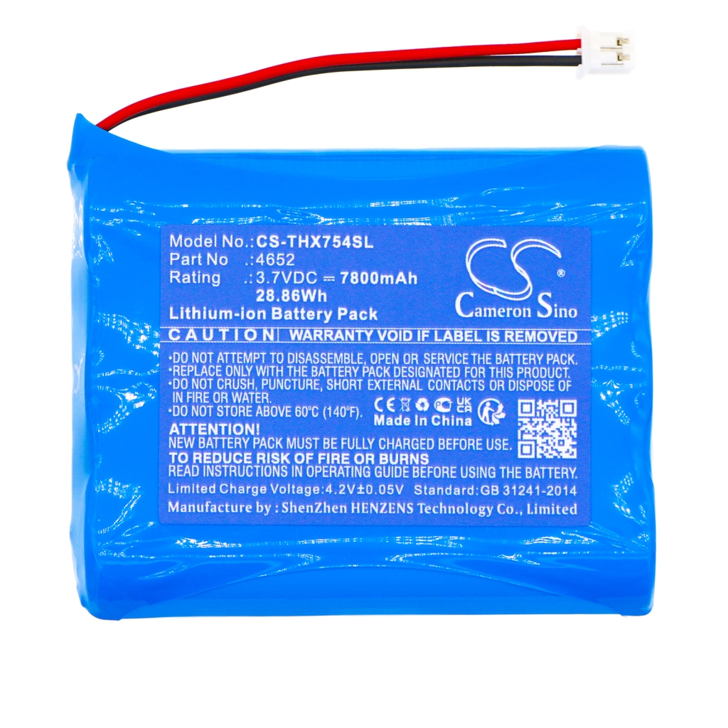 Compatible battery replacement for Technaxx 4652