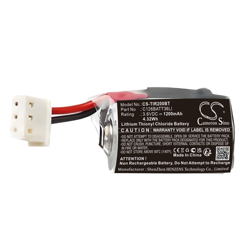 Batterier för hemsäkerhet Technoalarm CS-TIR200BT