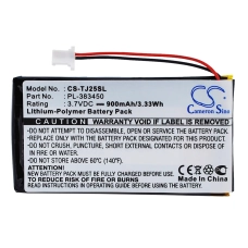 Kompatibel batteribyte för Sony PL-383450