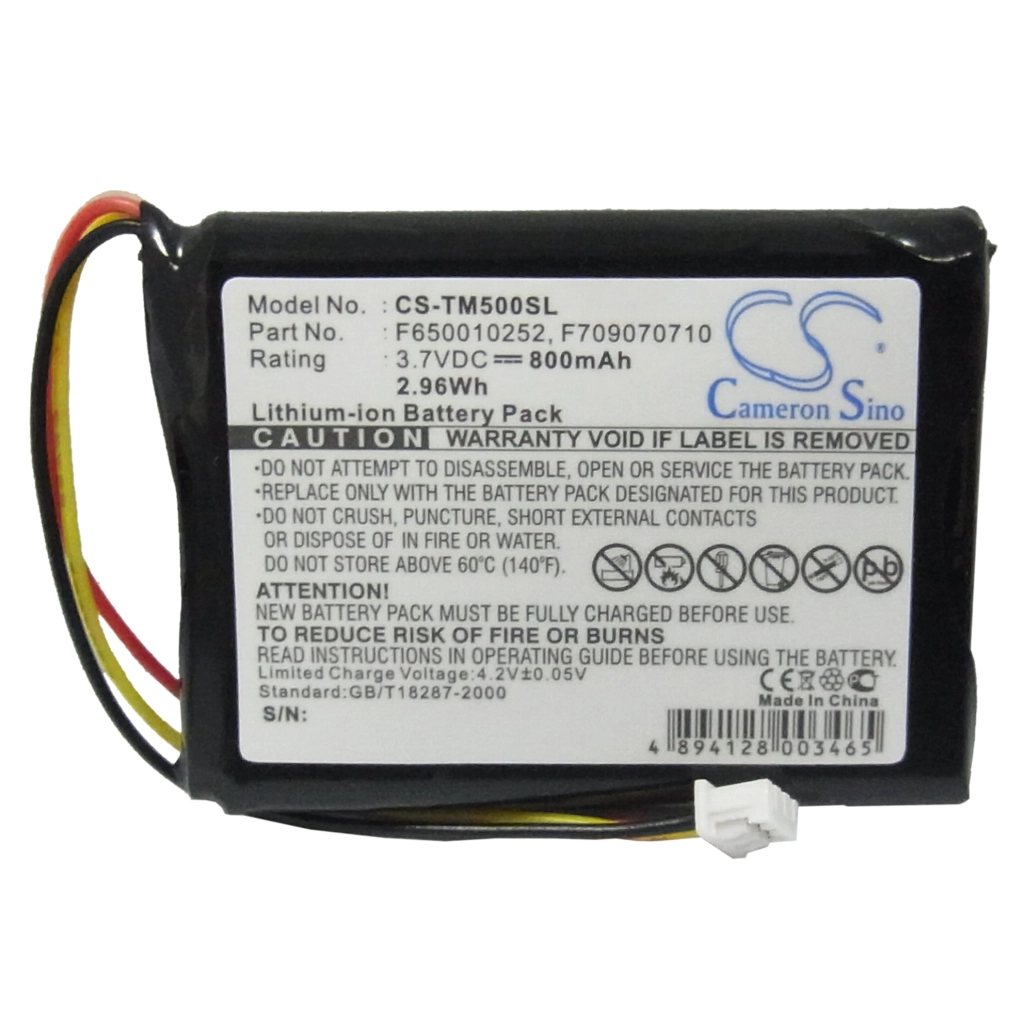 Batterier för navigering (GPS) TomTom One IQ