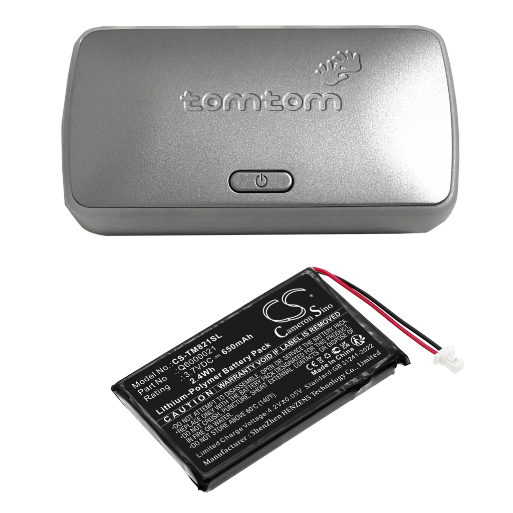 Batterier för navigering (GPS) TomTom CS-TM821SL