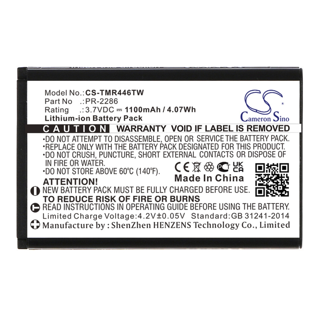 Two-Way Radio Battery Albrecht CS-TMR446TW