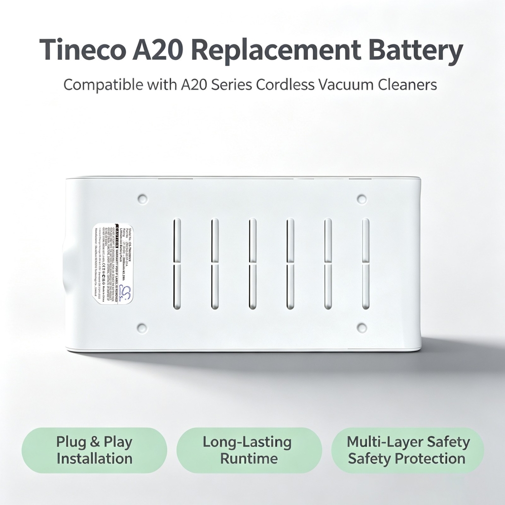 Battery compatible with Tineco CS-TNA200VX